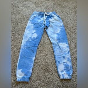 Awesome Concept Blue And White Sweatpants